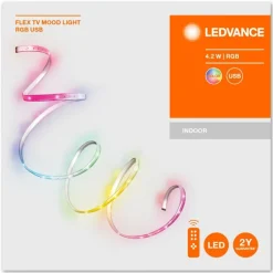 Bande LED LEDVANCE MOOD LIGHT Blanc, 1 lumière, Changeur de couleurs