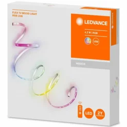 Bande LED LEDVANCE MOOD LIGHT Blanc, 1 lumière, Changeur de couleurs