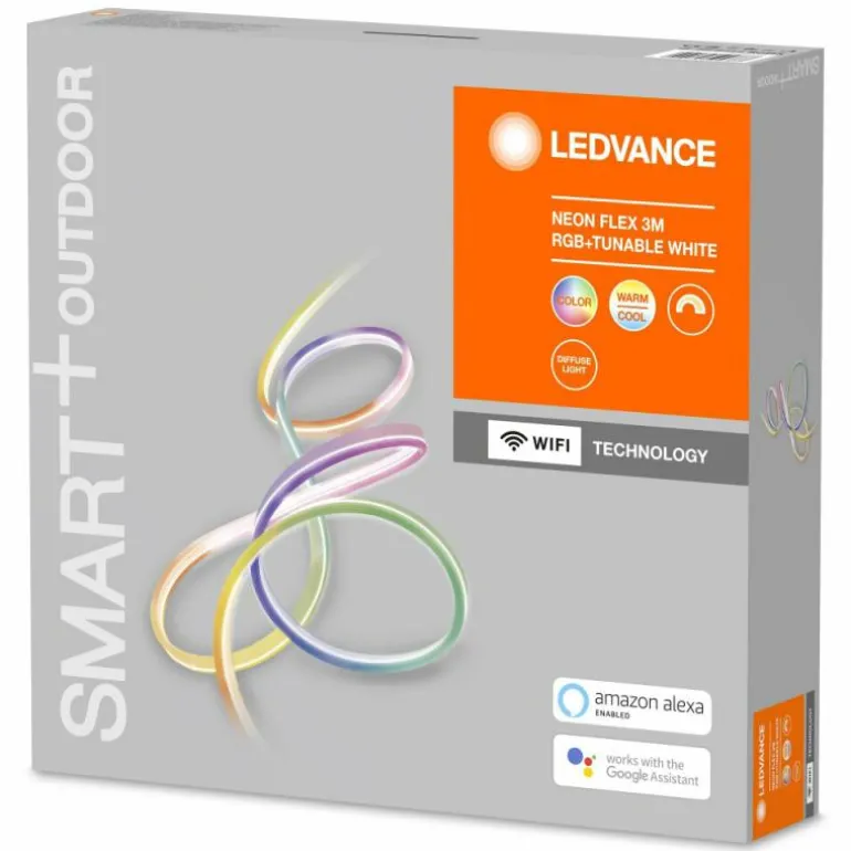 Bande LED LEDVANCE NEON FLEX Blanc, 1 lumière, Changeur de couleurs