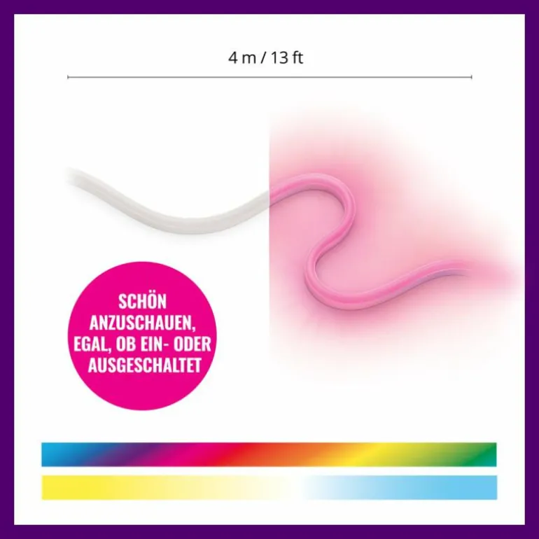 Bande LED Philips WiZ White&Color Blanc, 1 lumière, Changeur de couleurs