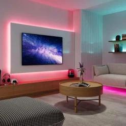 Bande LED Reality RACER Noir, 1 lumière, Télécommandes, Changeur de couleurs