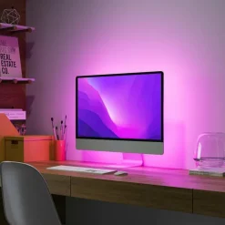 Bande LED Reality SCREEN Noir, 1 lumière, Télécommandes, Changeur de couleurs