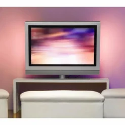 Bandes LED Leuchten Direkt TEANIA Transparent, 1 lumière, Télécommandes, Changeur de couleurs