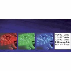 Bandes LED Paul Neuhaus TEANIA Multicolore, 1 lumière, Télécommandes, Changeur de couleurs