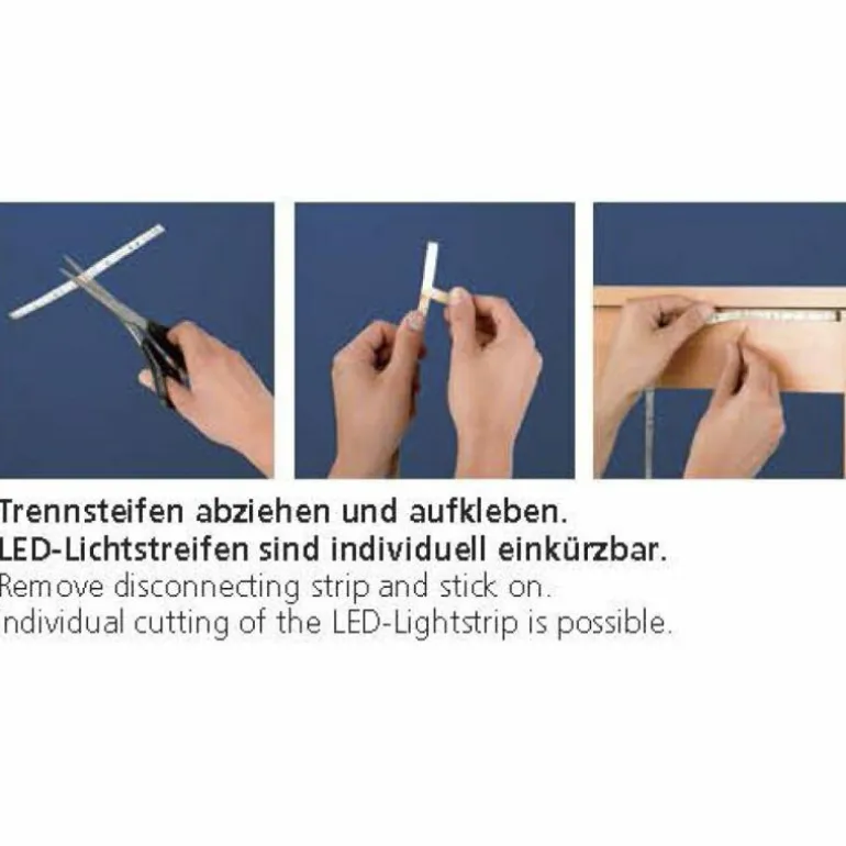 Bandes LED Paul Neuhaus TEANIA Multicolore, 1 lumière, Télécommandes, Changeur de couleurs