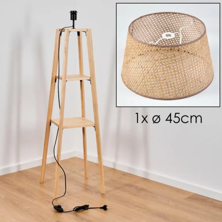 Barcos Lampadaire Écru, 1 lumière