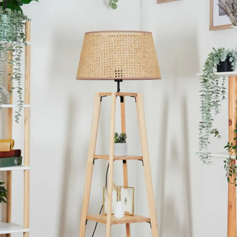 Barcos Lampadaire Écru, 1 lumière