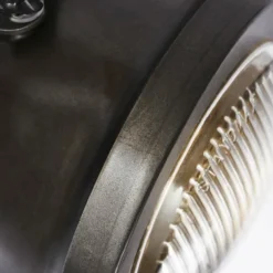 Barre de spots Brilliant Carmen Wood Acier inoxydable, 2 lumières