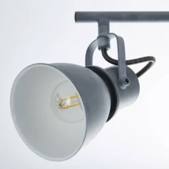 Barre de spots Brilliant Bogart Gris, 3 lumières