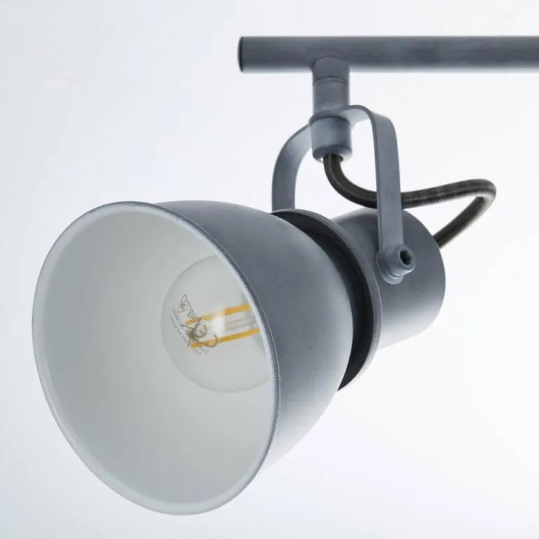 Barre de spots Brilliant Bogart Gris, 3 lumières