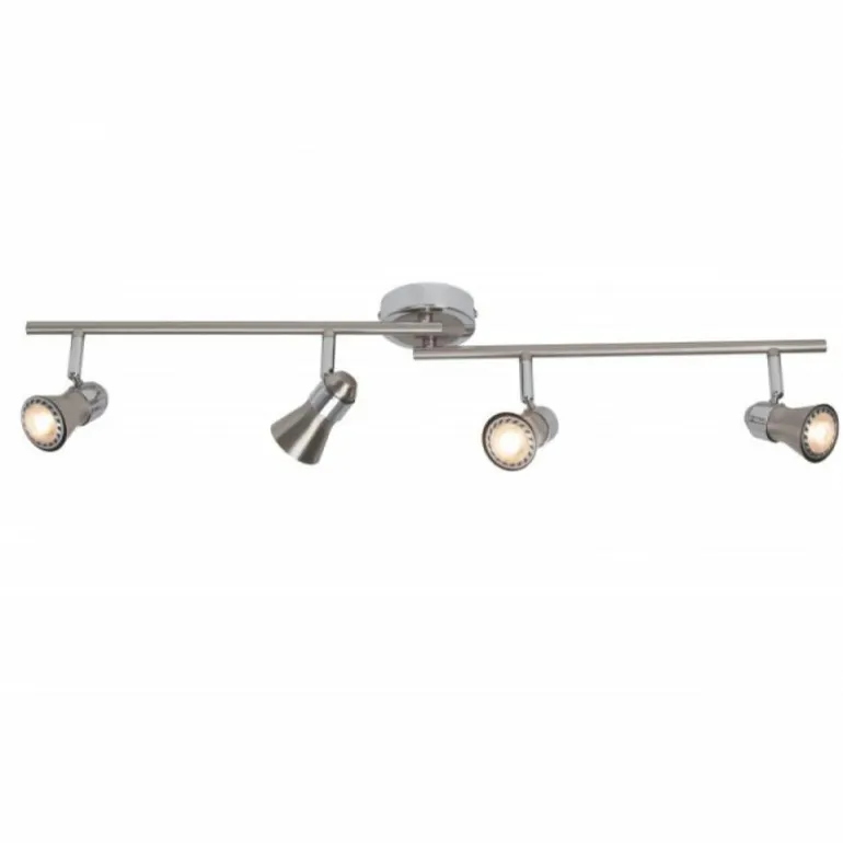 Barre de spots Brilliant Sanny Fer, 4 lumières