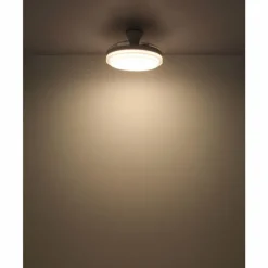 Beliz Ventilateur de plafond lumineux Luminaires Globo Lighting LED Blanc, 1 lumière, Télécommandes