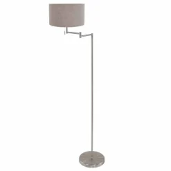 Bella Lampadaire Luminaires Steinhauer Acier brossé, 1 lumière