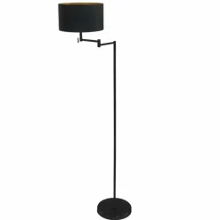 Bella Lampadaire Luminaires Steinhauer Noir, 1 lumière