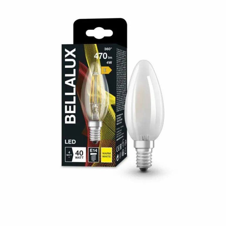 BELLALUX® LED E14 4 watt 2700 kelvin 470 lumen