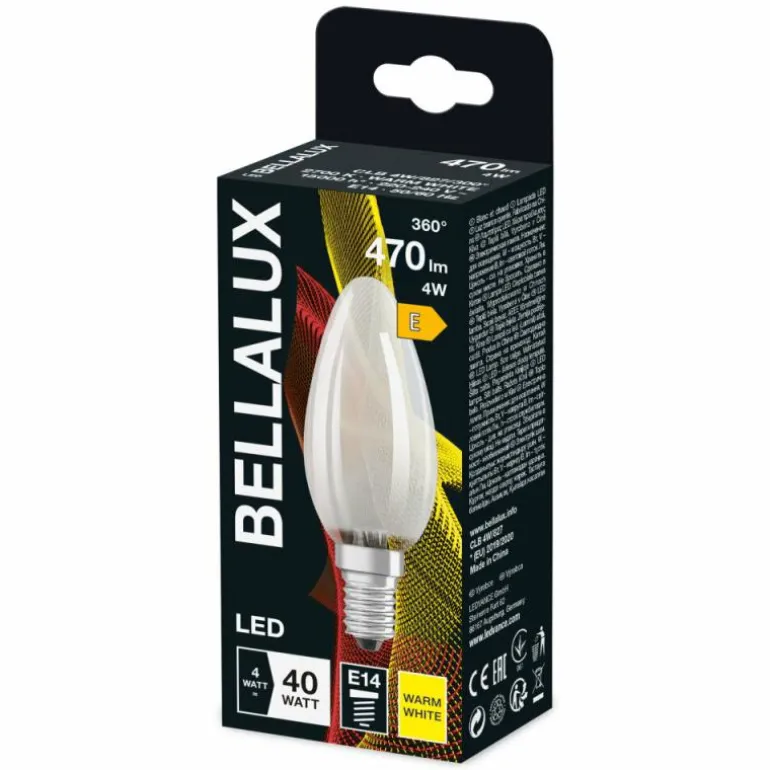BELLALUX® LED E14 4 watt 2700 kelvin 470 lumen