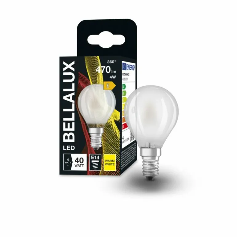 BELLALUX® LED E14 4 watt 2700 kelvin 470 lumen