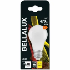 BELLALUX® LED E27 4,9 watt 2700 kelvin 470 lumen