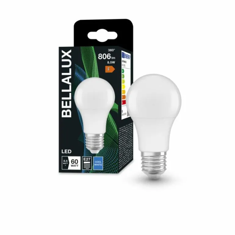BELLALUX® LED E27 8,5 watt 4000 kelvin 806 lumen