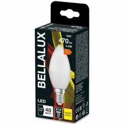 BELLALUX® LED E14 4,9 watt 2700 kelvin 470 lumen