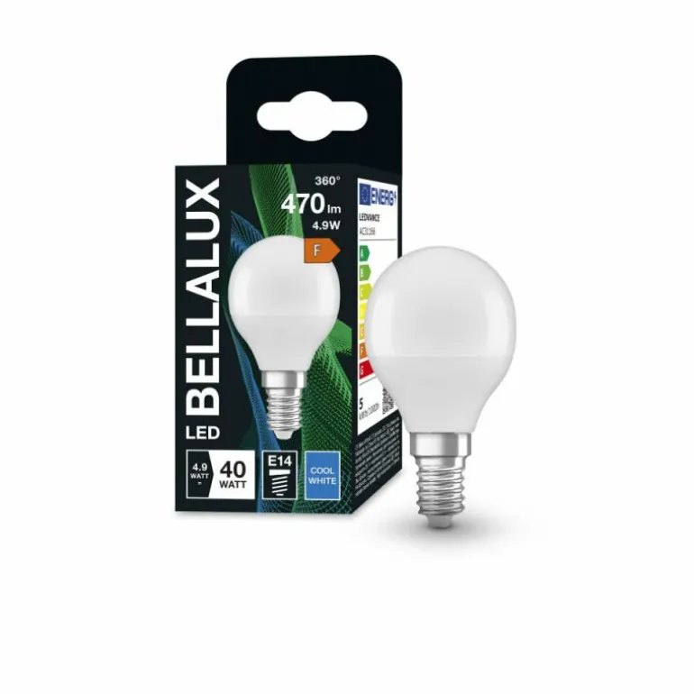 BELLALUX® LED E14 4,9 watt 4000 kelvin 470 lumen