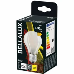 BELLALUX® LED E27 4 watt 2700 kelvin 470 lumen
