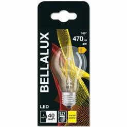 BELLALUX® LED E27 4 watt 2700 kelvin 470 lumen