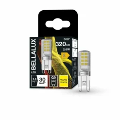 BELLALUX® LED G9 2,6 watt 2700 kelvin 320 lumen