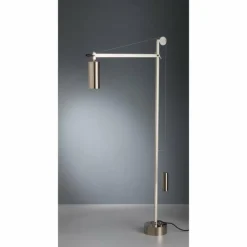 BH 23 Tecnolumen Lampadaire Nickel mat, 1 lumière