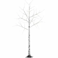Birch Luminaire extérieur Luminaires Globo Lighting LED Noir, Blanc, 105 lumières