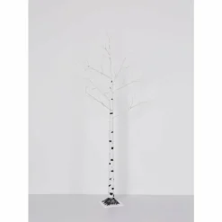 Birch Luminaire extérieur Luminaires Globo Lighting LED Noir, Blanc, 105 lumières