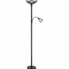 BLADE Lampadaire, Liseuse Luminaires Globo Lighting Noir, 1 lumière