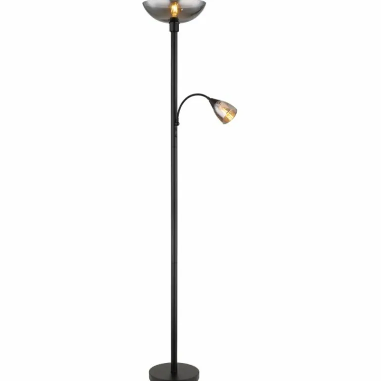 BLADE Lampadaire, Liseuse Luminaires Globo Lighting Noir, 1 lumière