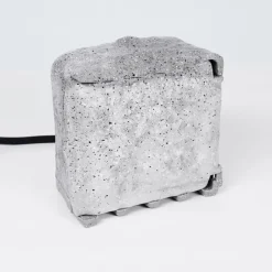 Bloc de prises électriques d'extérieur Tinú Noir, Pierre