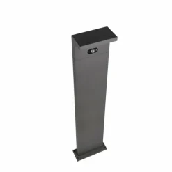 Blyde Lampadaire d'extérieur Luminaires Trio LED Anthracite, 1 lumière, Détecteur de mouvement