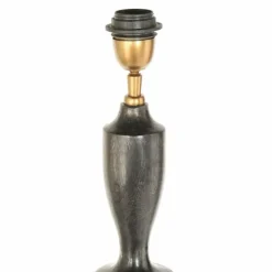 Bois Lampadaire Luminaires Steinhauer Noir, 1 lumière