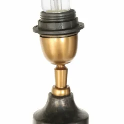 Bois Lampadaire Luminaires Steinhauer Noir, 1 lumière