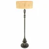 Bois Lampadaire Luminaires Steinhauer Noir, 1 lumière