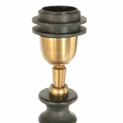 Bois Lampe à poser Luminaires Steinhauer Noir, 1 lumière