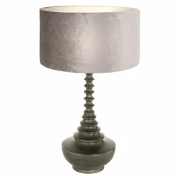 Bois Lampe à poser Luminaires Steinhauer Noir, 1 lumière