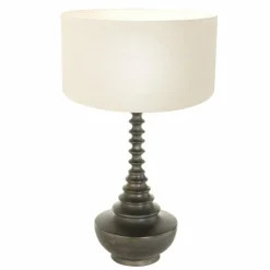 Bois Lampe à poser Luminaires Steinhauer Noir, 1 lumière