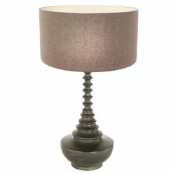 Bois Lampe à poser Luminaires Steinhauer Noir, 1 lumière