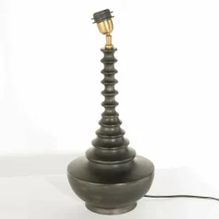 Bois Lampe à poser Luminaires Steinhauer Noir, 1 lumière