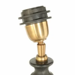 Bois Lampe à poser Luminaires Steinhauer Noir, 1 lumière