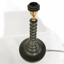 Bois Lampe à poser Luminaires Steinhauer Noir, 1 lumière