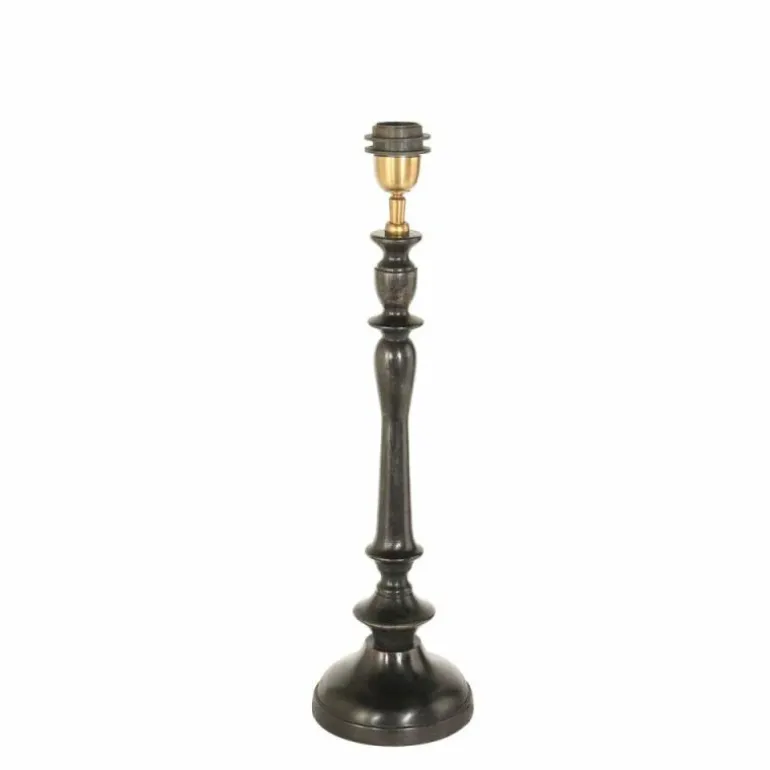 Bois Lampe à poser Luminaires Steinhauer Noir, 1 lumière