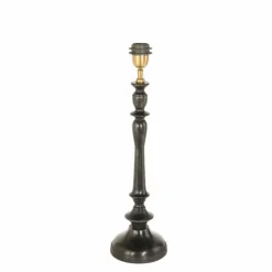 Bois Lampe à poser Luminaires Steinhauer Noir, 1 lumière