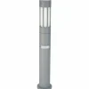 Borne d'éclairage Albert 2019 Argenté, 1 lumière, Détecteur de mouvement