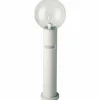 Borne d'éclairage Albert 2010 Blanc, 1 lumière, Détecteur de mouvement