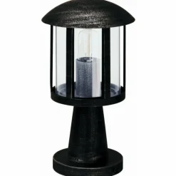 Borne d'éclairage Albert 542 Noir, Argenté, 1 lumière